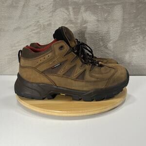 Red Wing Shoes Mens Sz 11D TruHiker Boots Brown Waterproof Vibram Lace Up Shoes